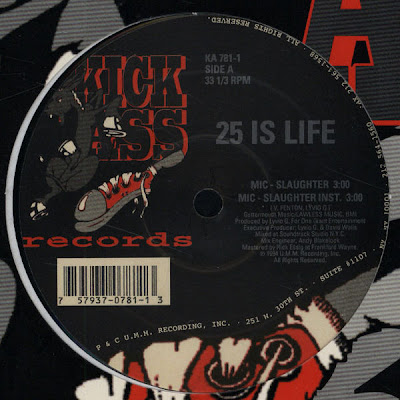 25 Is Life ‎– Mic-Slaughter (1994) (VLS) (320 kbps)
