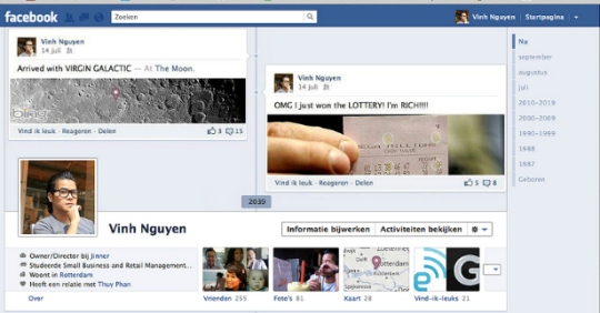 facebook timeline creative profile 7