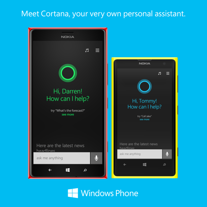 Microsoft Airs New Cortana vs Siri ad Showing Contextually-aware Tasks