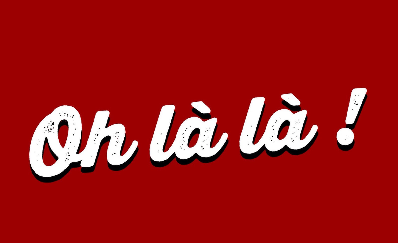 À toi de découvrir ! L'interjection Oh là là