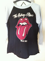 rare rolling stones t-shirt