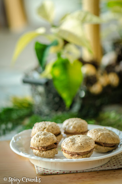 ořechové medailonky