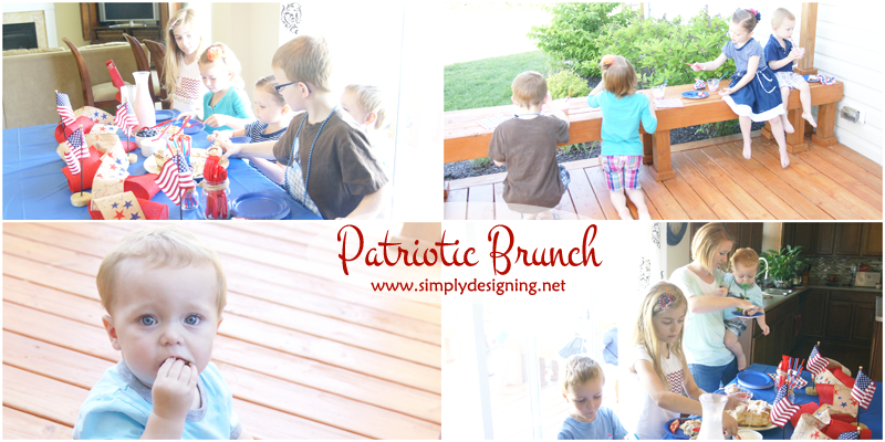 Patriotic Brunch Recipes | patriotic brunch recipes plus cute decorations and FREE Bingo printable | definitely pinning for later |  #CMSalutingHeroes #CollectiveBias #shop #4thofjuly #patriotic #independenceday #recipes #breakfast #brunch