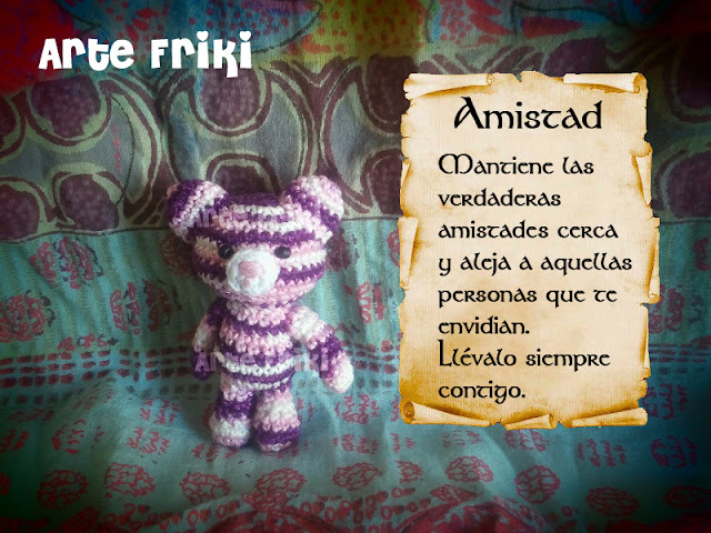 osito de la suerte amigurumi crochet ganchillo mini bear lucky