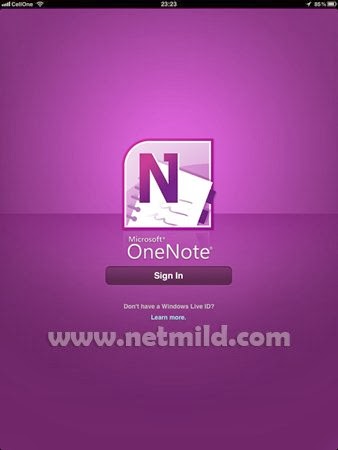 Oneote For iPad Download Microsoft OneNote untuk iPad