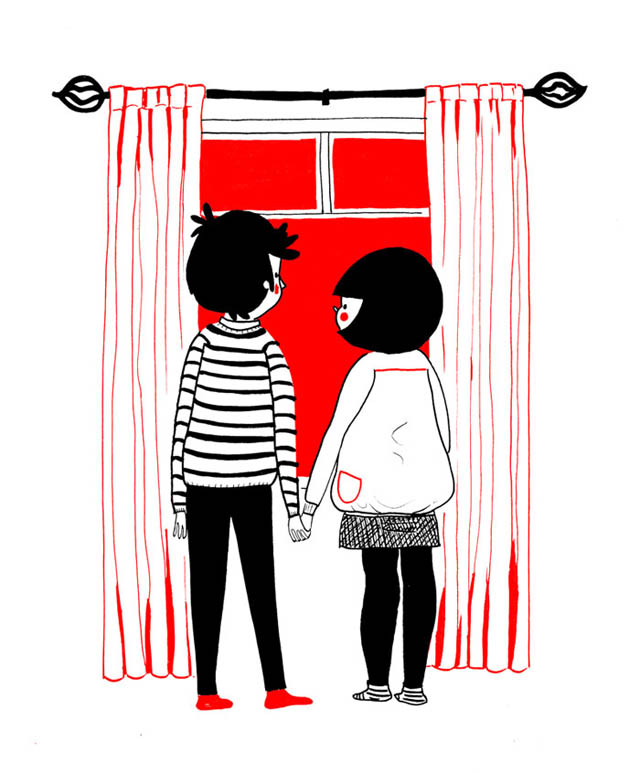 Heartwarming Illustrations Show That True Love Is In The Little Everyday Things - As long as both of you are headed the same way… Heartwarming Illustrations Show That True Love Is In The Little Everyday Things - As long as both of you are headed the same way…