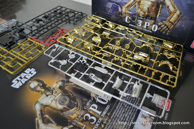 bandai c3po model kit