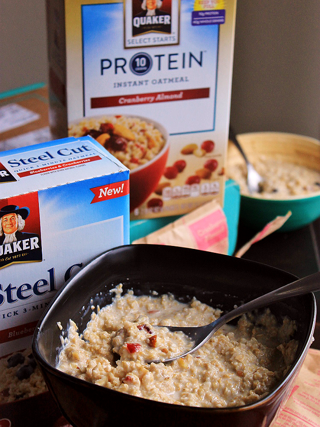 Quaker® Protein Instant Oatmeal packed with 10g of protein and ready in just 3 minutes. #GotItFree 