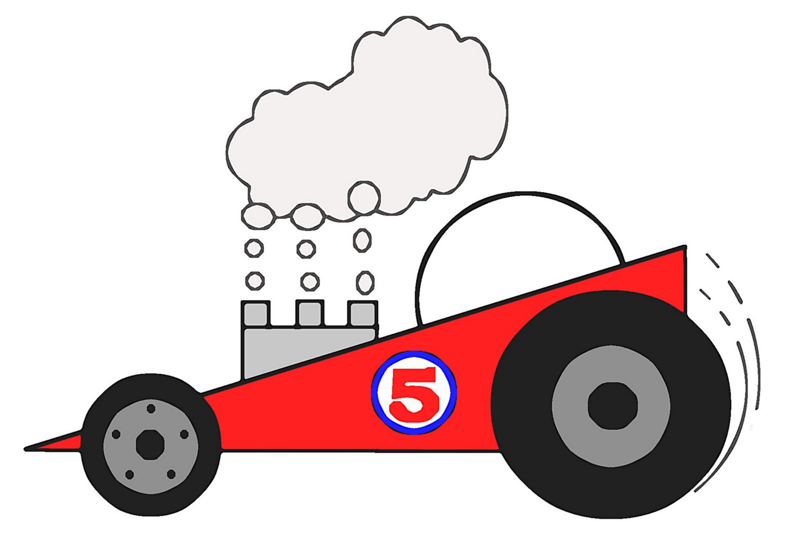 race cars cartoons