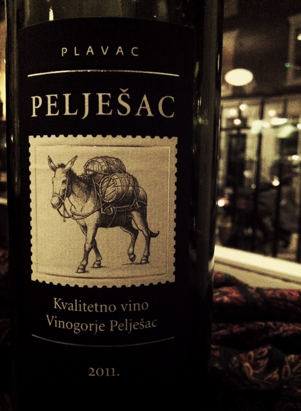 Croatian red wine Plavac Mali Polish Cooking Zuza Zak