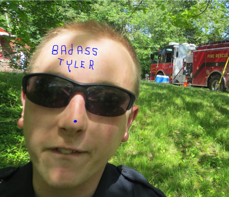 Brady Lake Village cop Tyler McClamroch needs much more cop training !