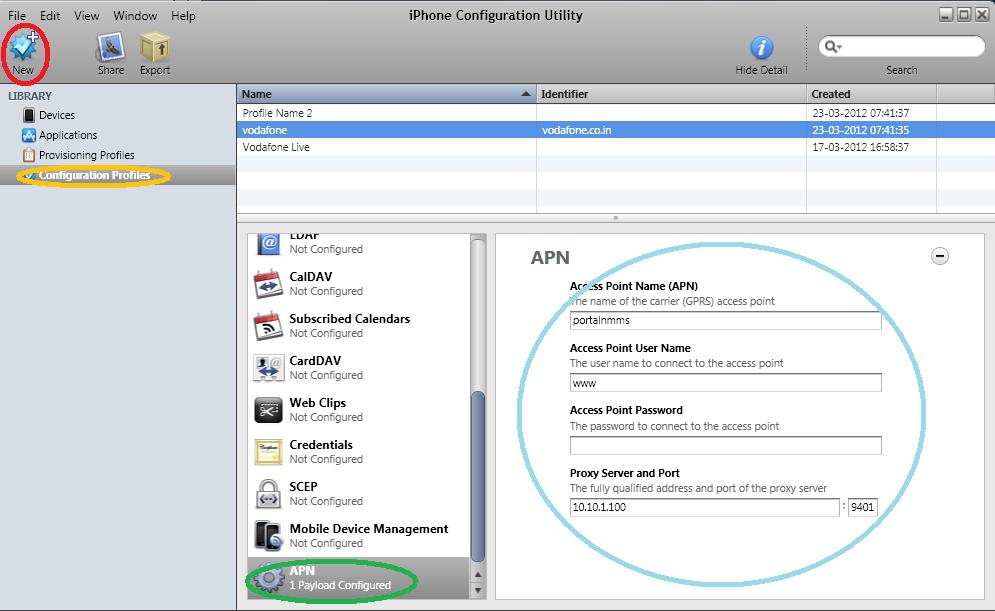 Into the Mind! What are the iPhone APN GPRS settings for Vodafone India?