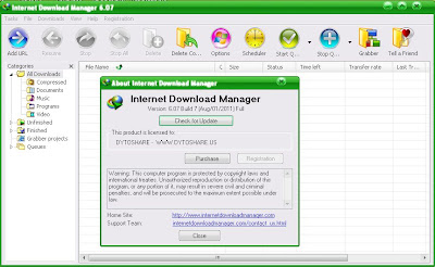 Internet Download Manager IDM 6.07 Build 7