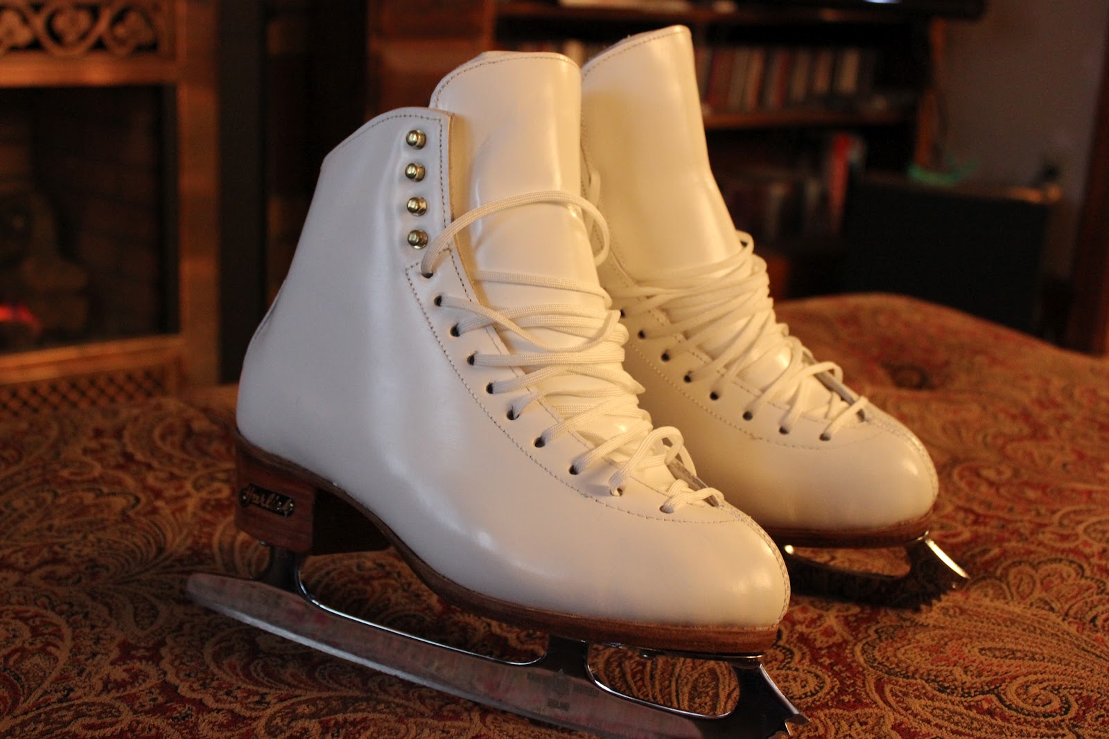 WALTZ JUMP Adult Figure Skating Over Age 60 Breaking In New Boots