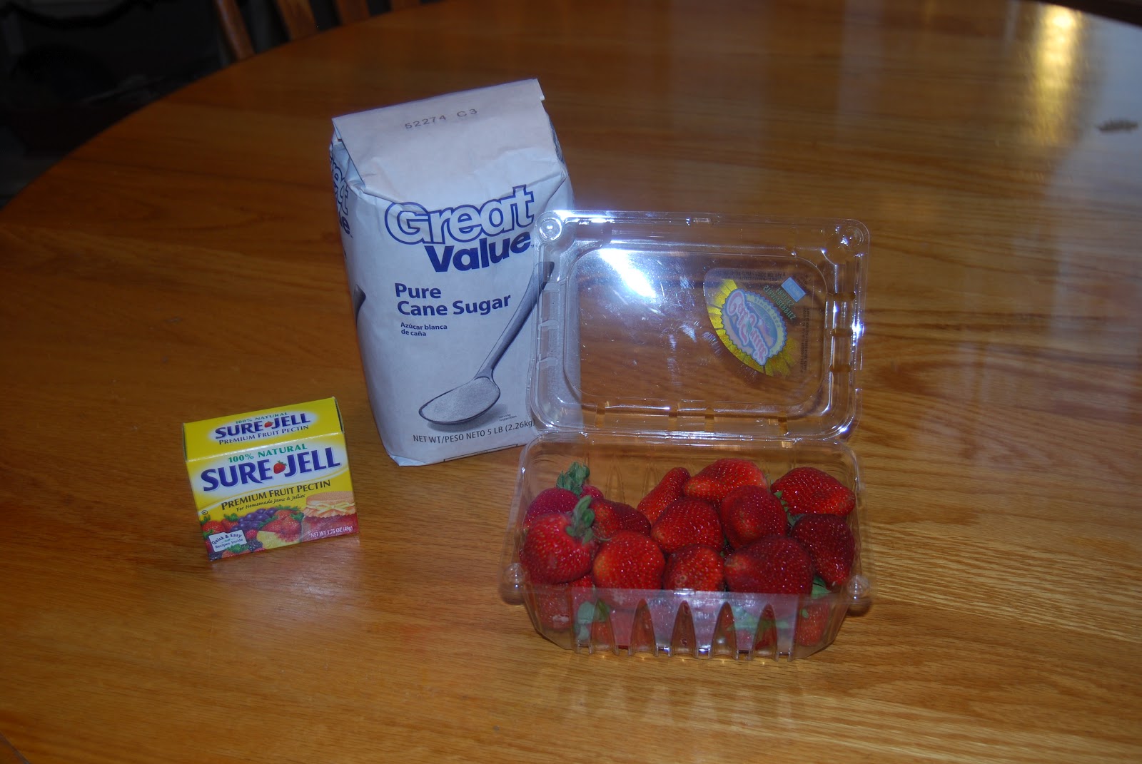 Country Girl at Home Strawberry Freezer Jelly