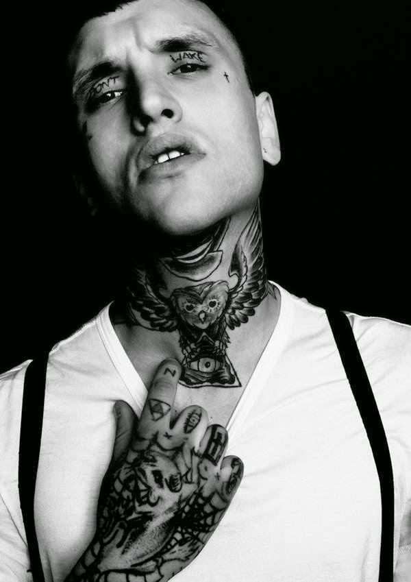 Neck Tattoos For Men | Tattoo Lawas