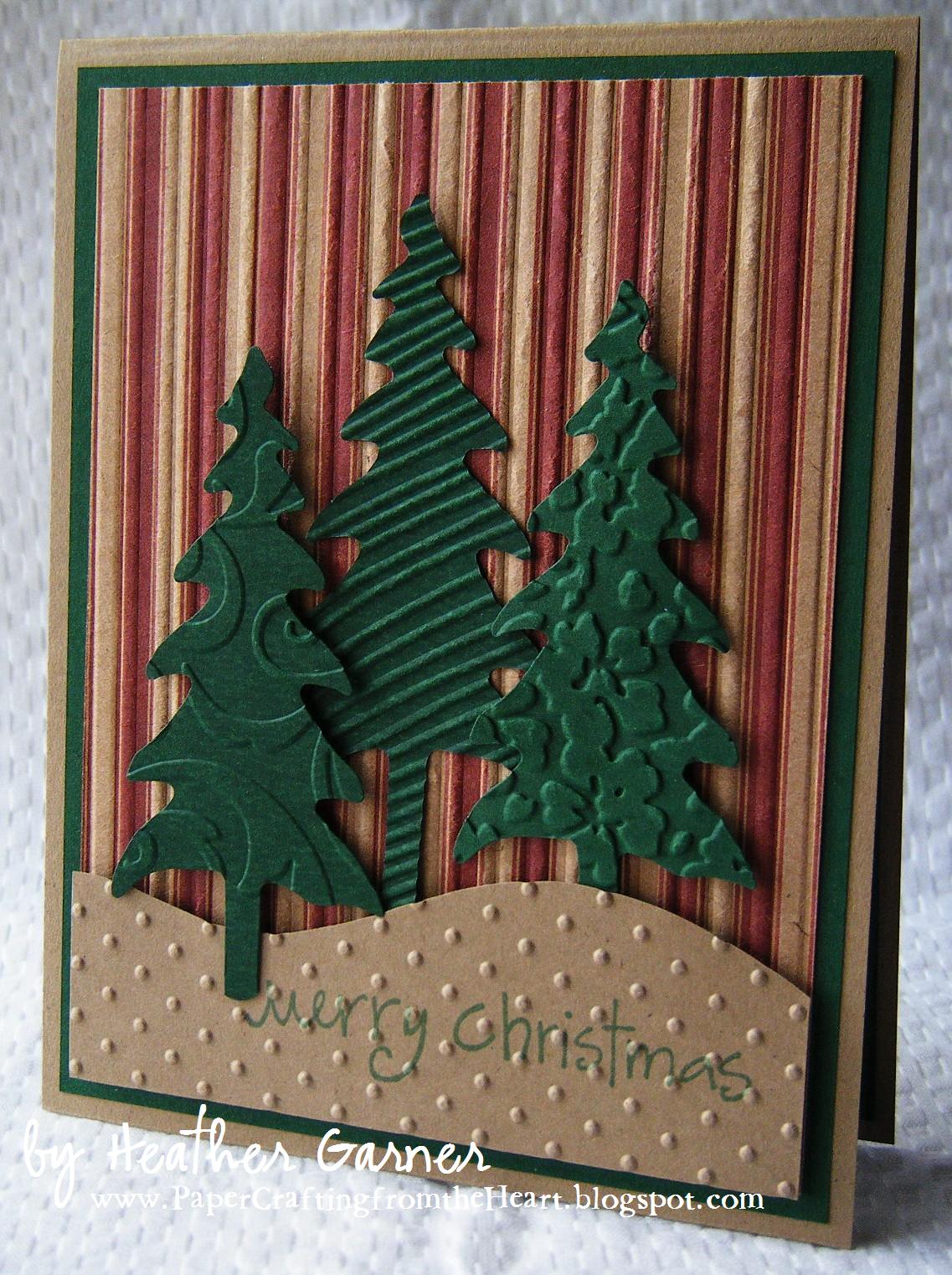 PaperCrafting from the Heart Christmas Card Challenge 33