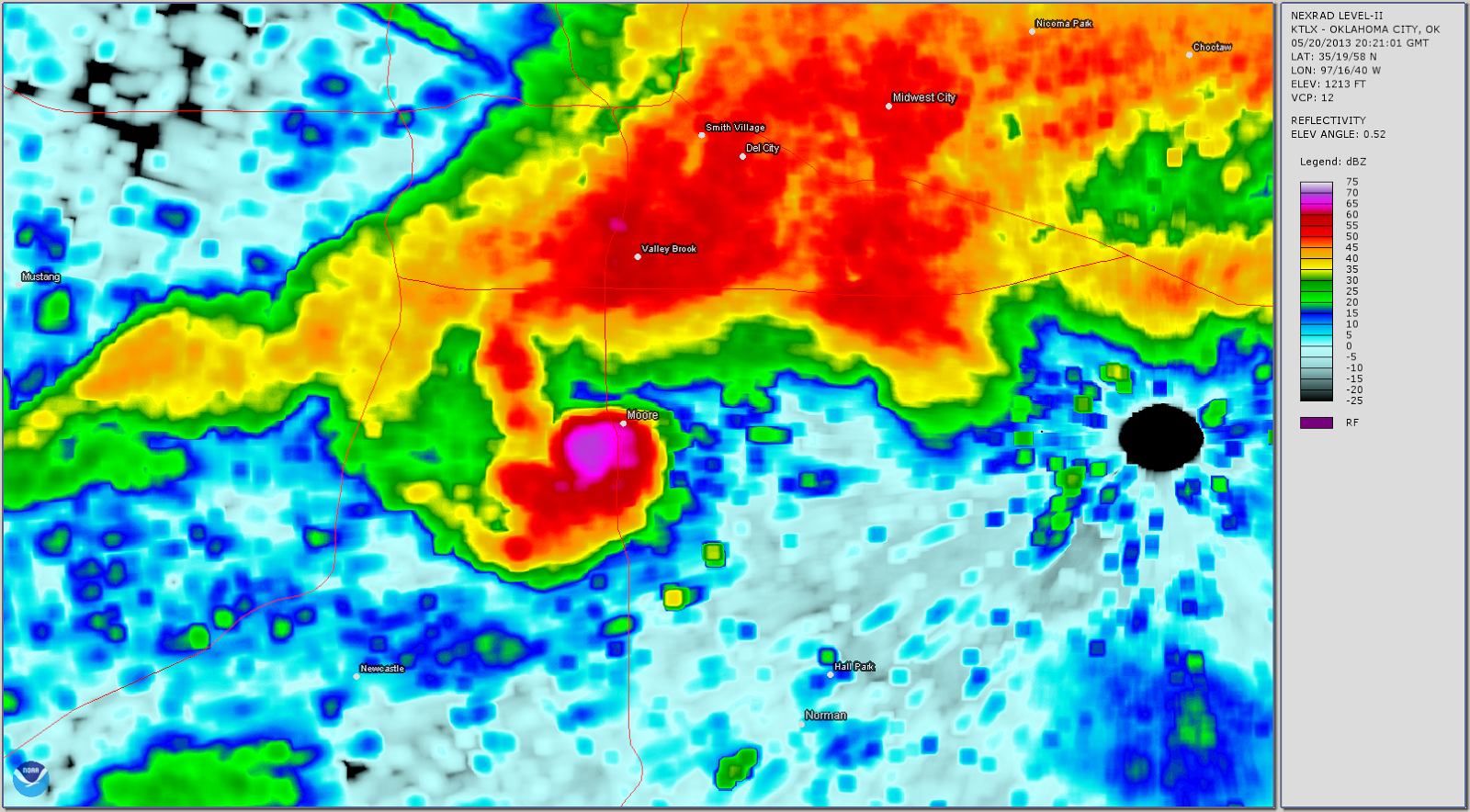 Steve Horstmeyer's Inside The Forecast Radar Images, Oklahoma City