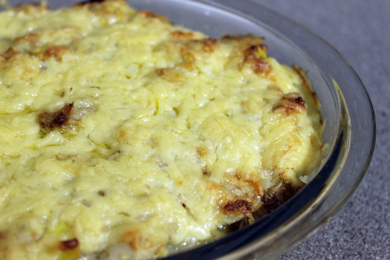 Leek and potato gratin Amuse Your Bouche