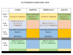 EXTRAESCOLARES