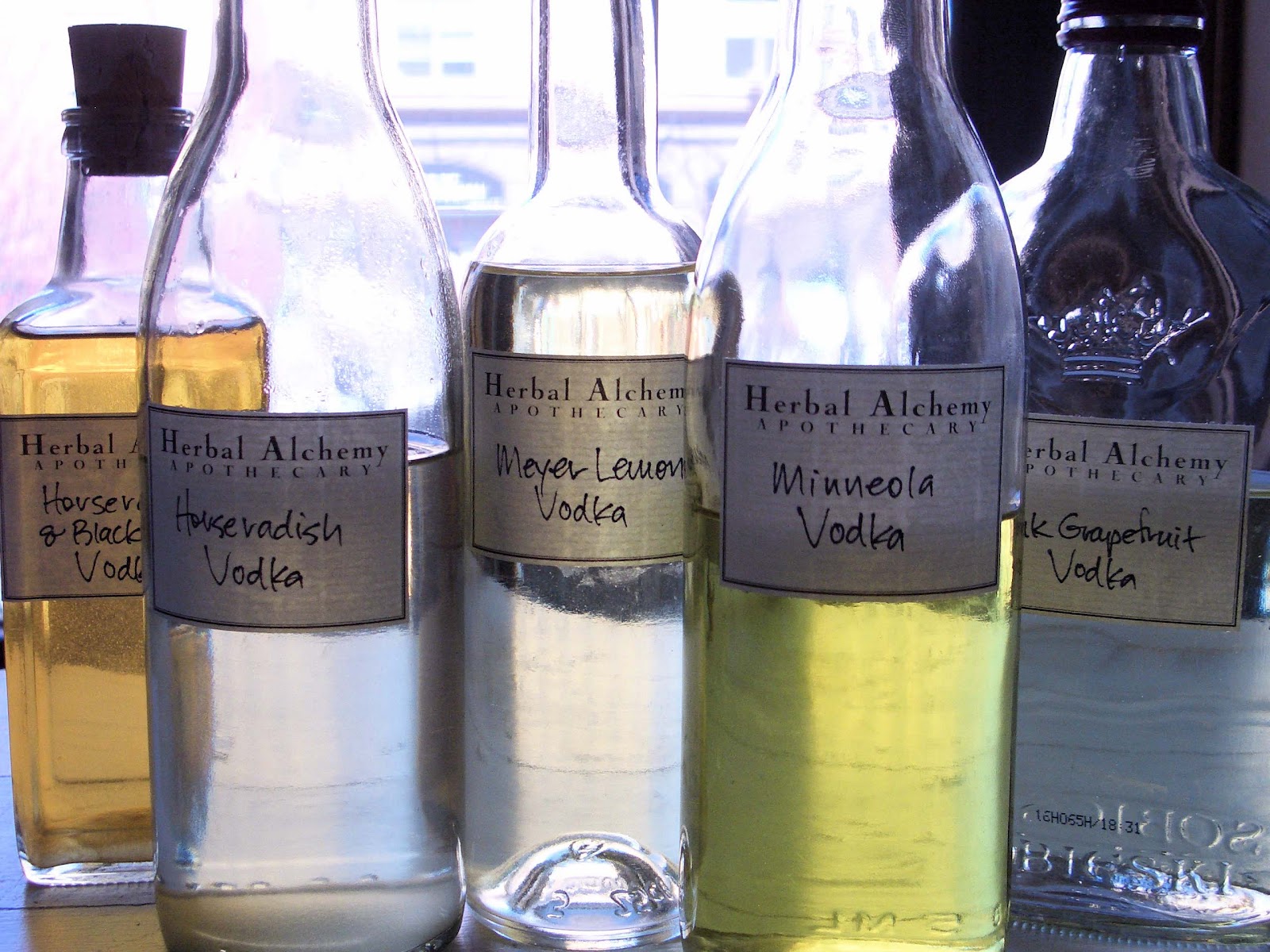 alchemologie New Flavors for Vodka