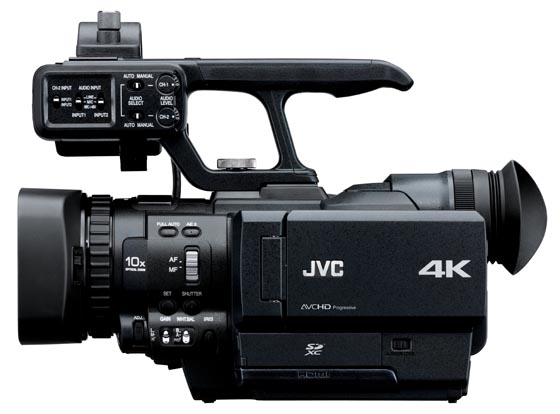 Caméras Vidéo JVC+GY-HMQ10+cote%CC%81