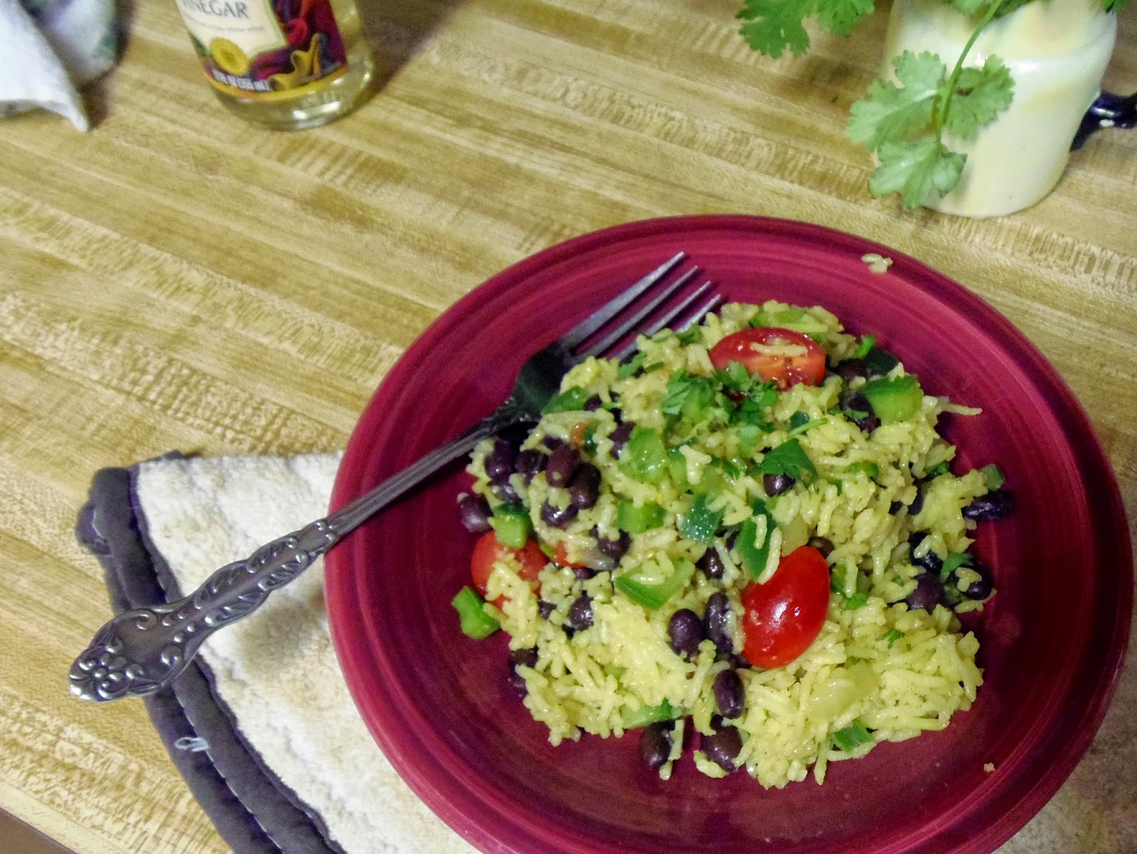 Glo's Kitchen Black Bean & Yellow Rice Salad
