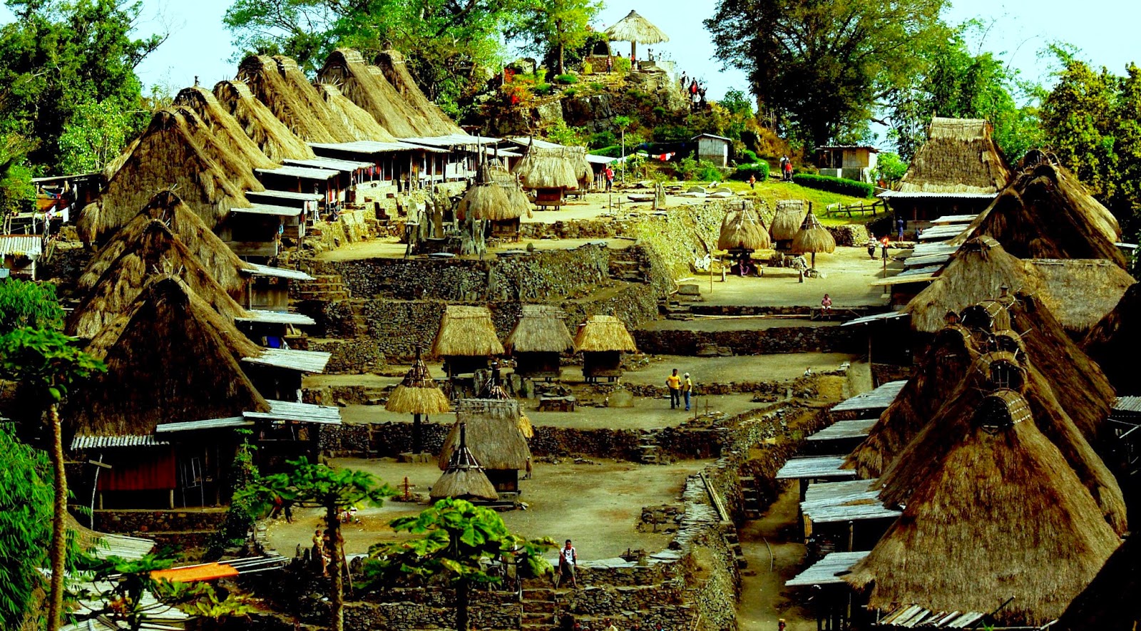 Kampung Bena, where ancient megalithic traditions continue
