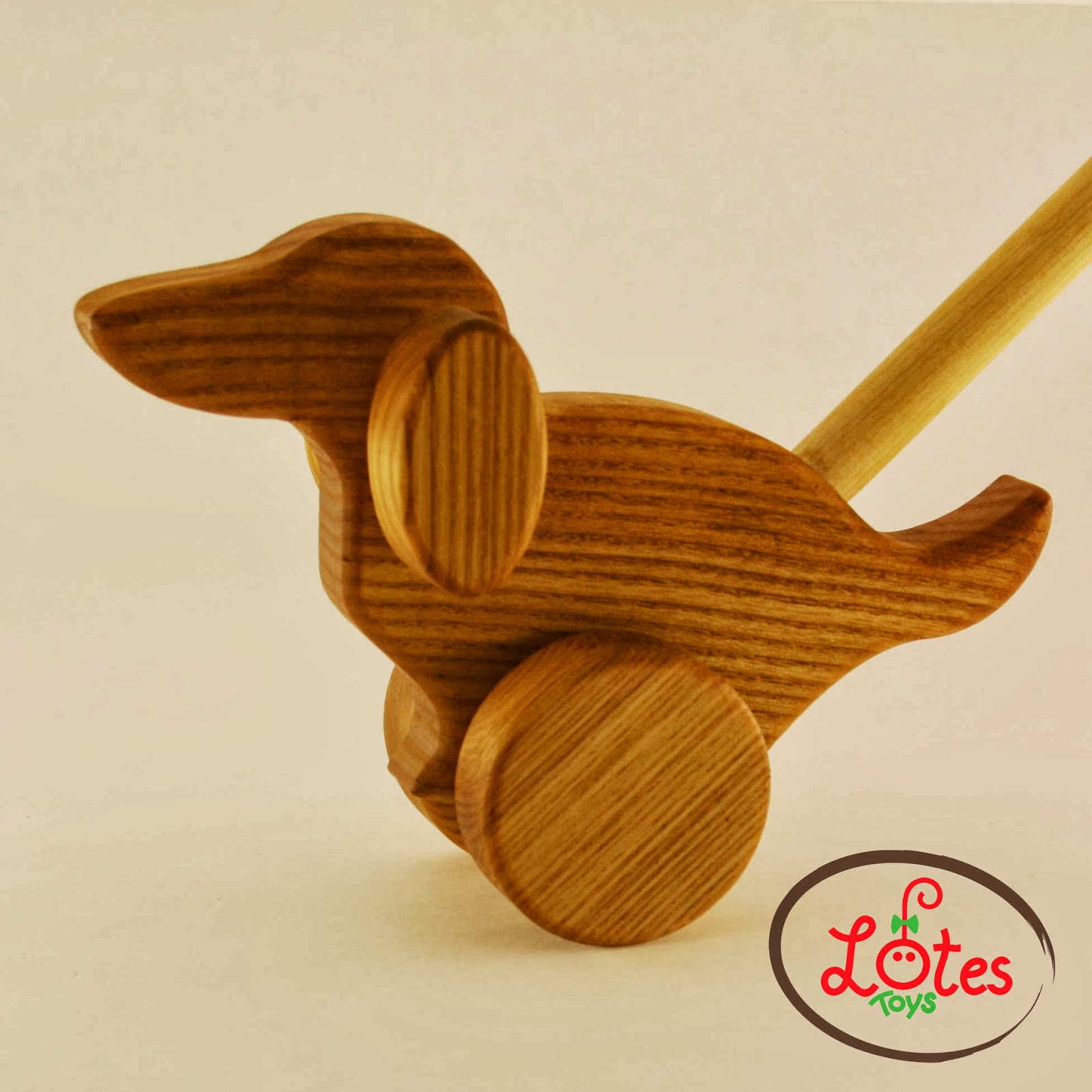 Lotes Wooden Toys Pushtoys