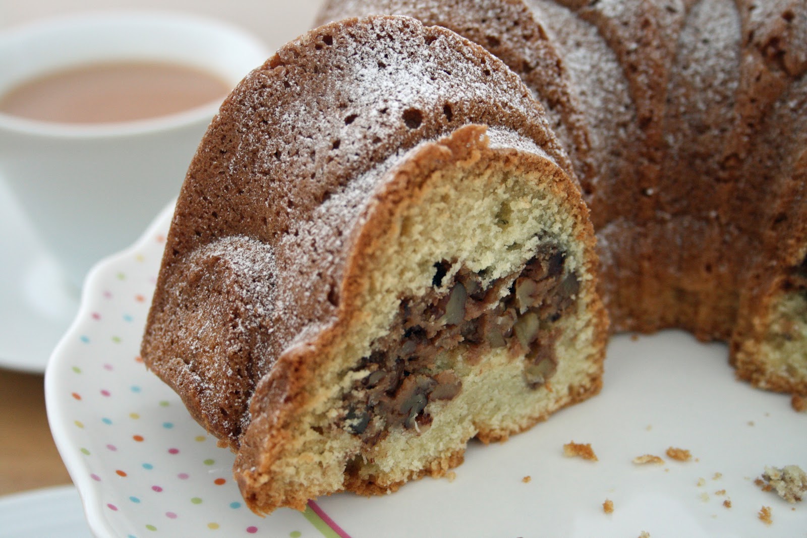 lauralovescakes&hellip; Nigella's Maple &amp; Pecan Bundt Cake