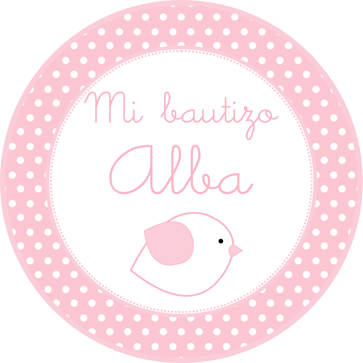 Canela en flor: Bautizo con pajaritos