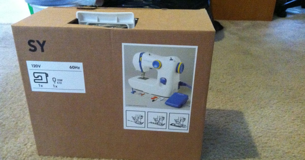 emptynestegg Review of the Ikea SY Sewing Machine