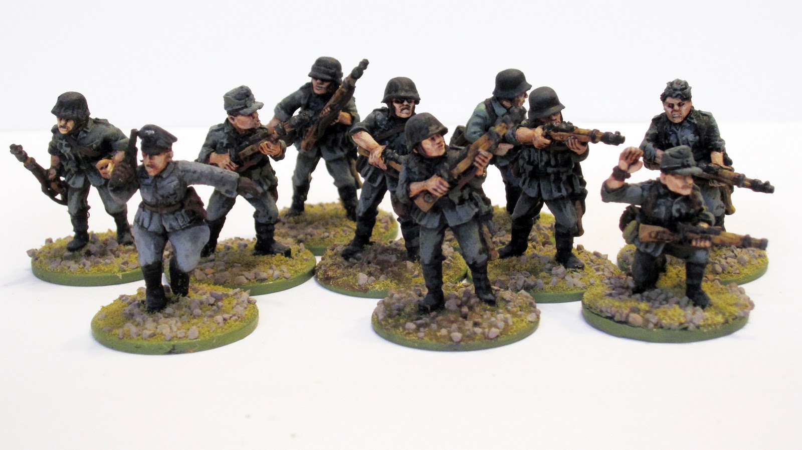 Foundry (I think) 28mm WWII Germans.