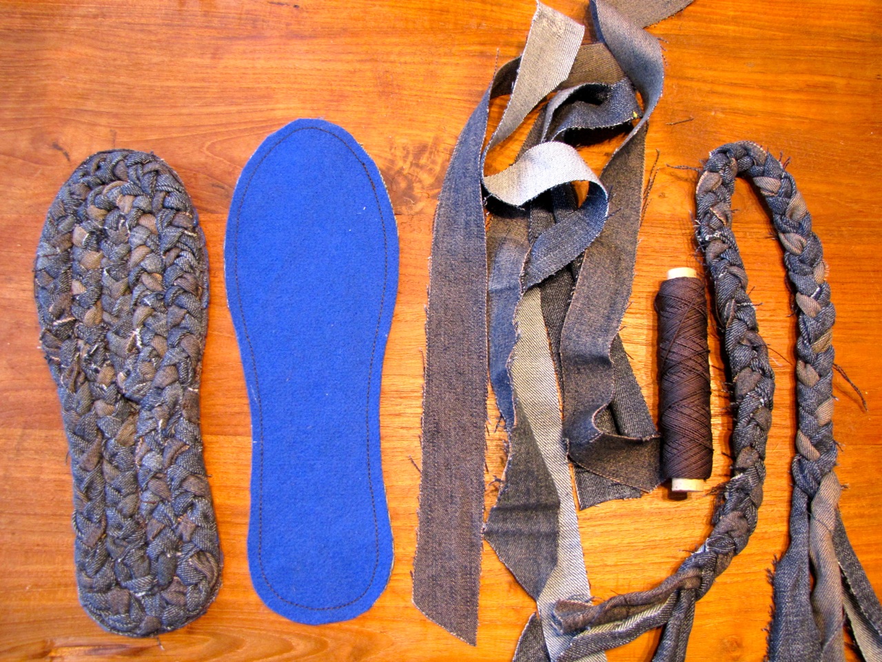 Of Dreams and Seams Shoe Shortage! Making Soles for House Shoes