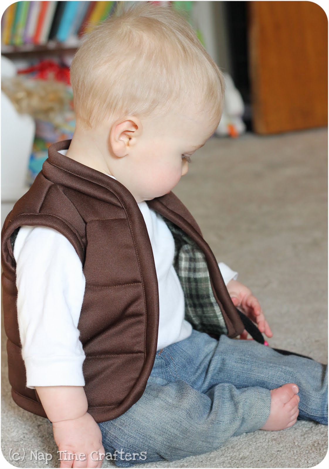 Baby Ski Bum and Puffy Vest Tutorial PeekaBoo Pages Patterns
