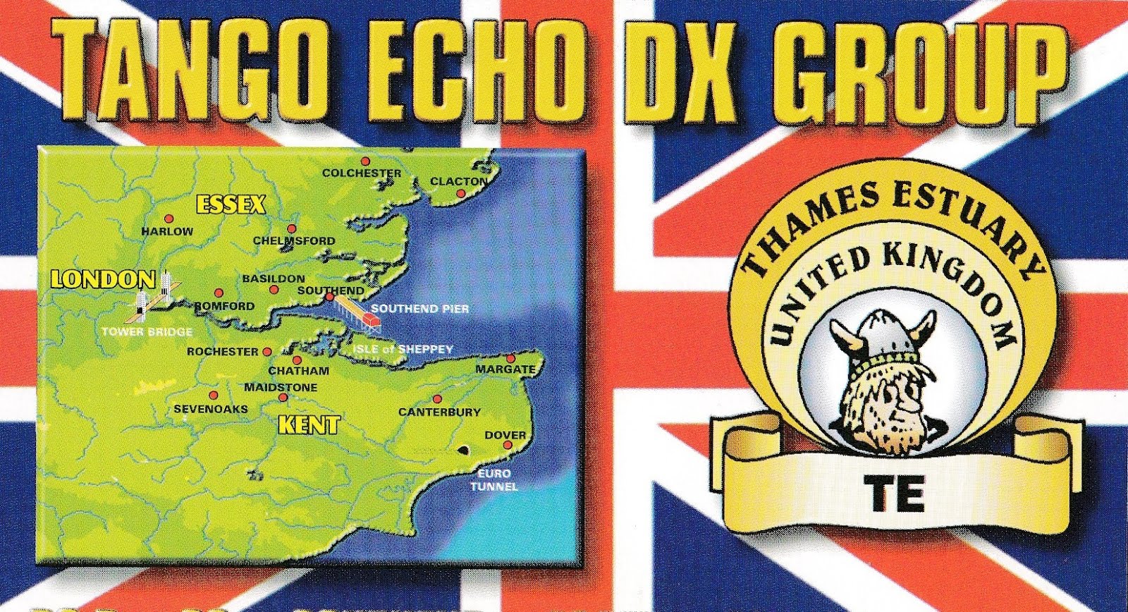 TEDX (Thames Estuary) Group UK QSL Card