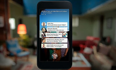 Facebook Home for Android, mengambil alih layar handset Facebook