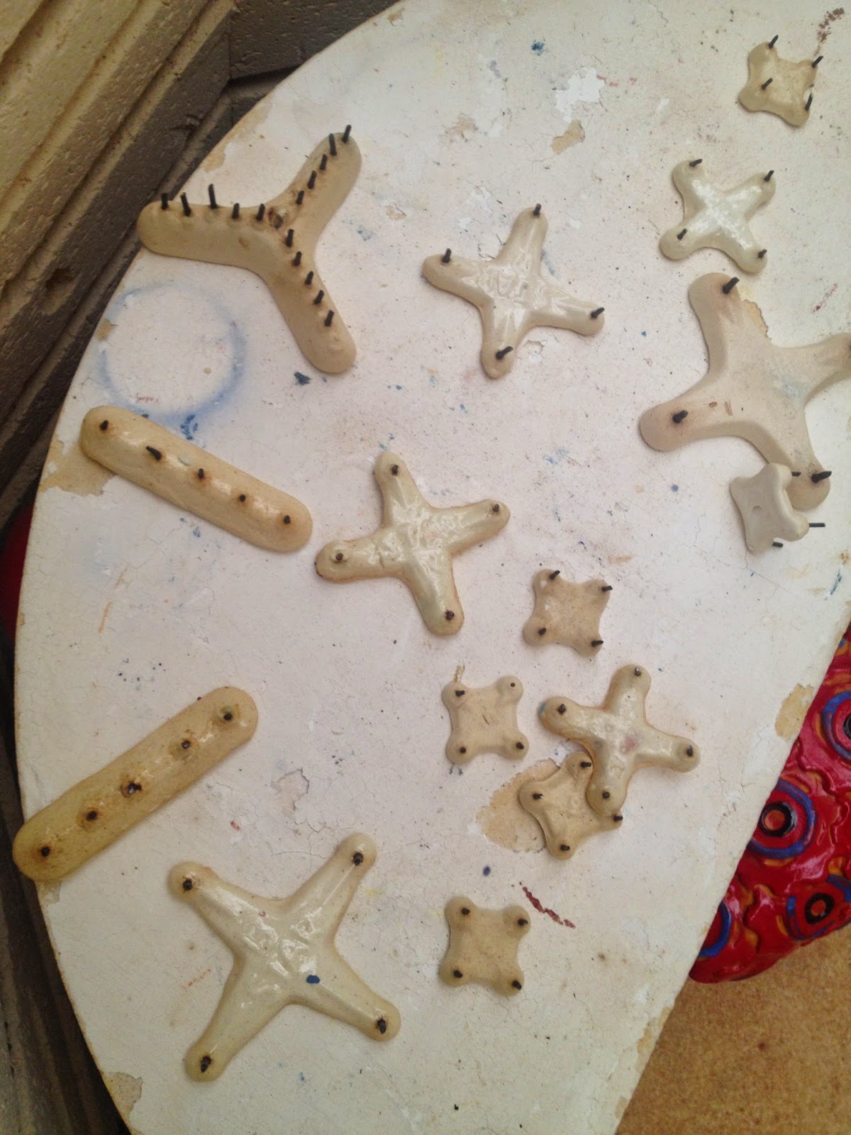 Rachel Dorn Ceramic Sculpture Stilts