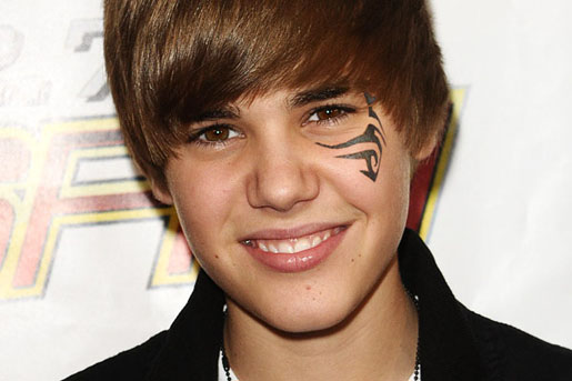 justin bieber tattoo close up. hair of Justin Bieber#39;s new