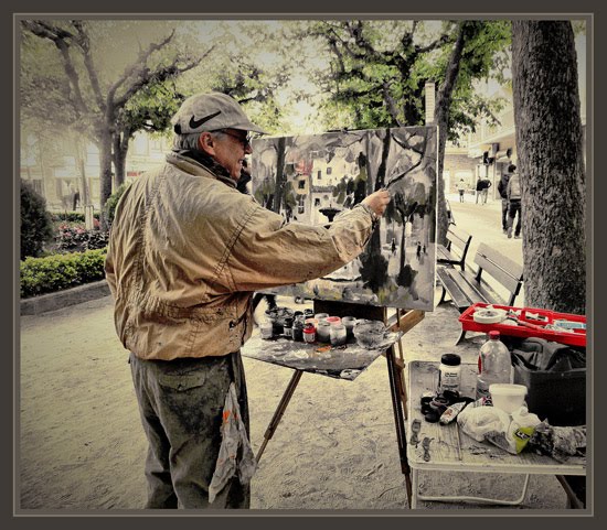 SANT HILARI SACALM-GIRONA-FUENTES-FOTOS-PINTORES-PINTANDO-PINTOR-ERNEST DESCALS- SANT HILARI SACALM-GIRONA-FUENTES-FOTOS-PINTORES-PINTANDO-PINTOR-ERNEST DESCALS-