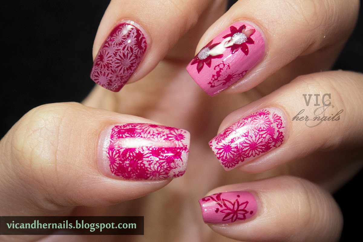 9. Stamping Nail Art Kit with Rose Stamping Polish - wide 9