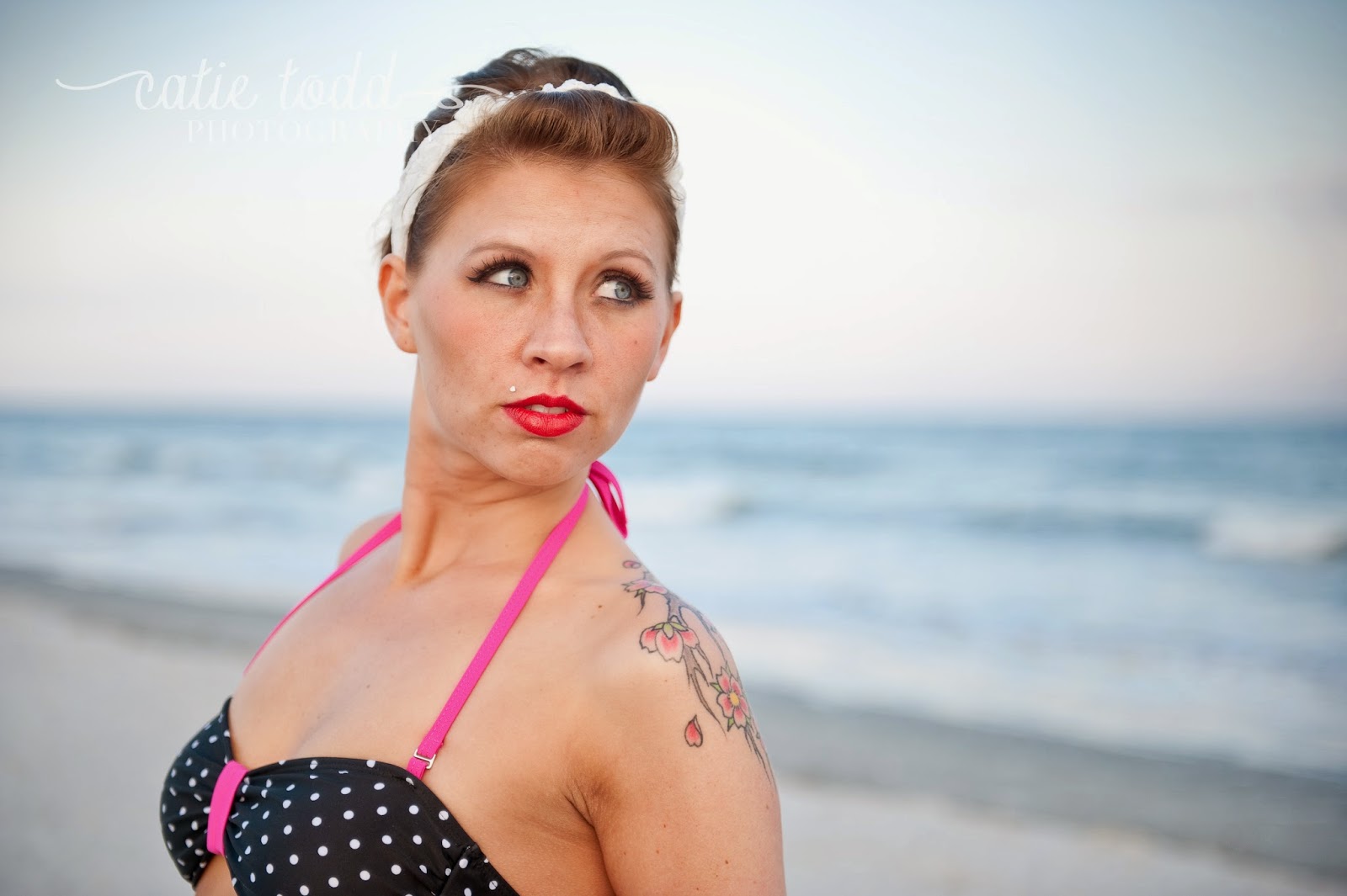 Catie Todd Photography Vintage Beach Pin Up With Rachel!