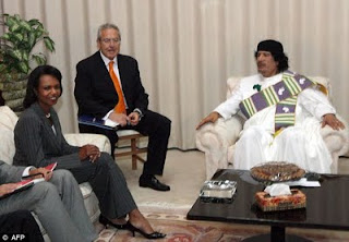 Ghadaffi Obsessed With Miss Condollezza Rice! 3