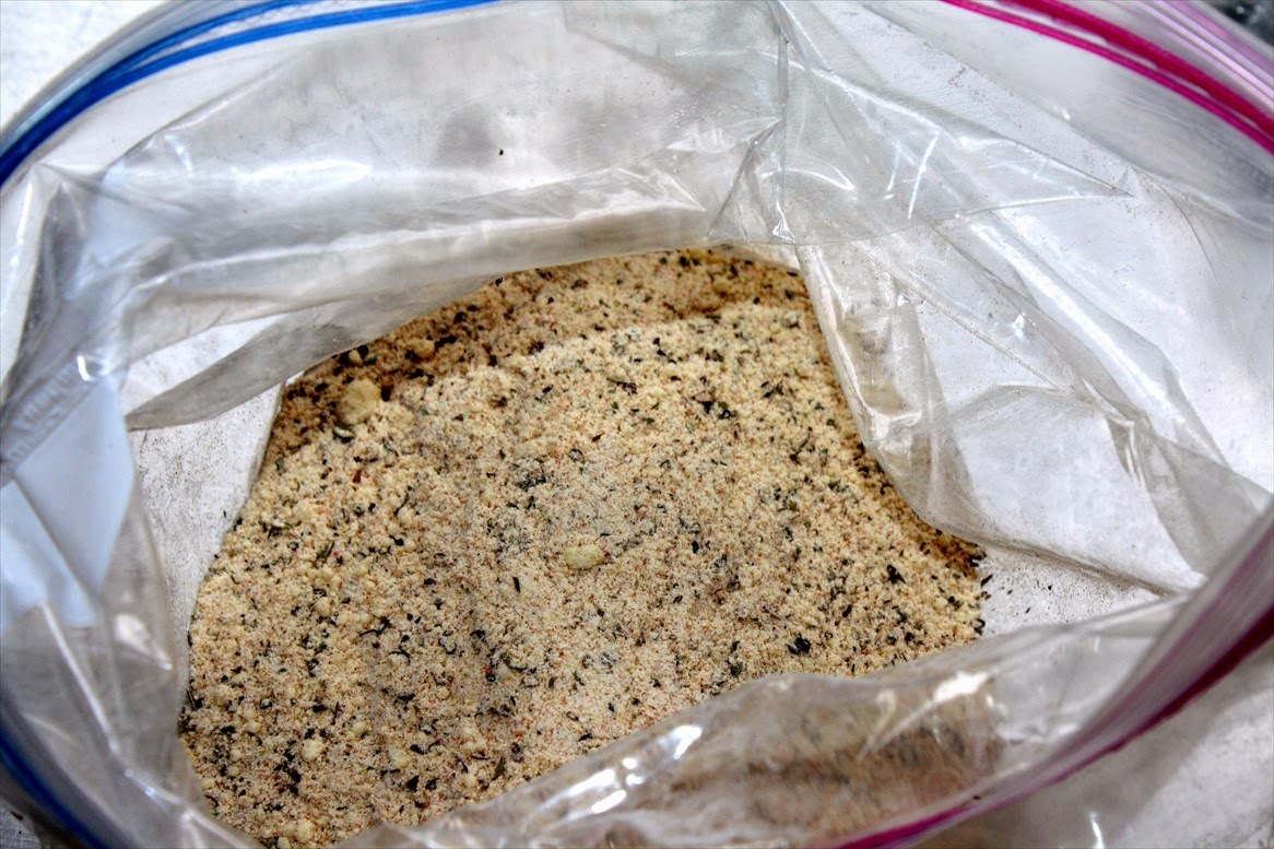 Cooking Gluten Free with Bea Parmesan Flour Dredge for Fish