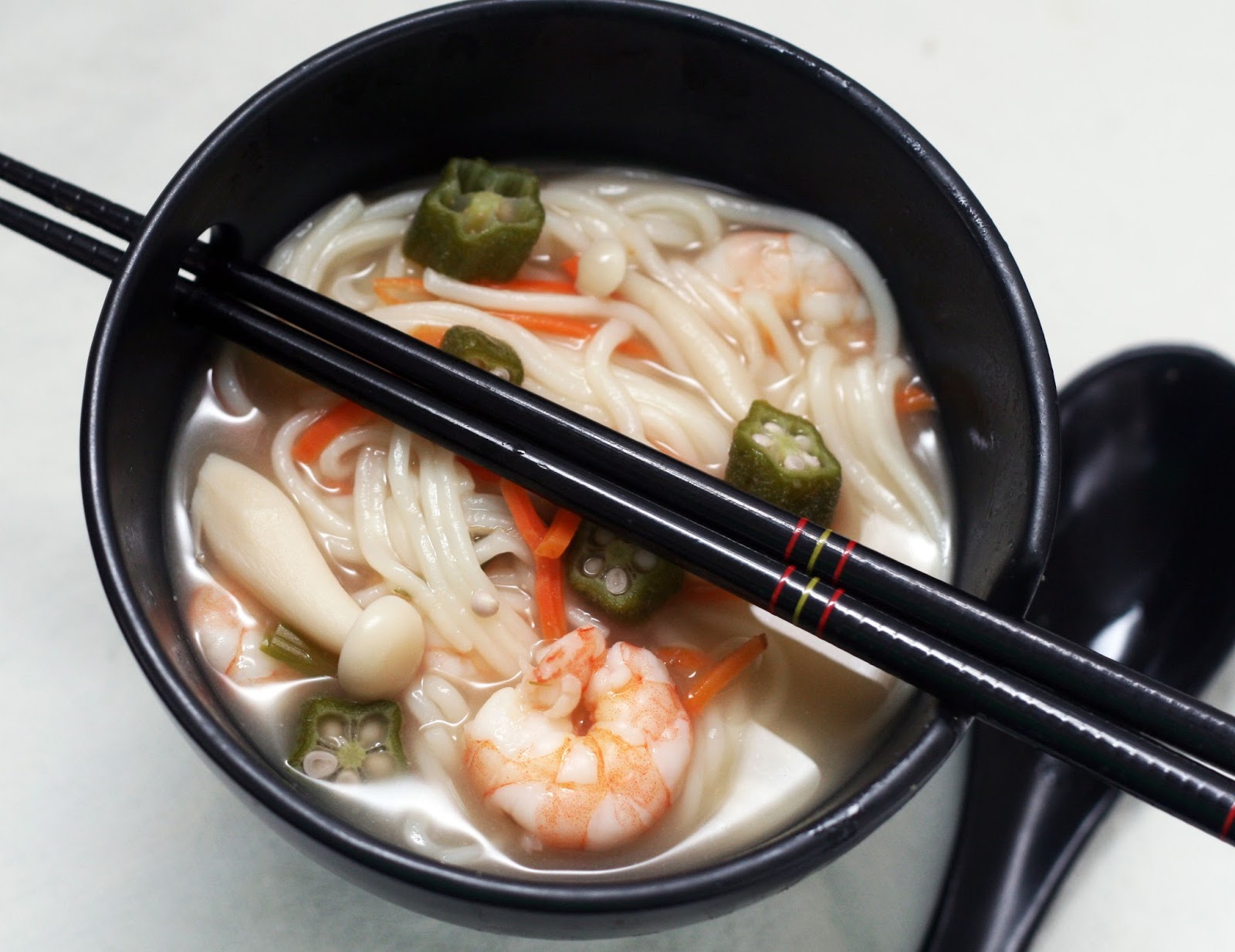 Recipes by Rachel Rappaport Shrimp Miso Noodle Soup