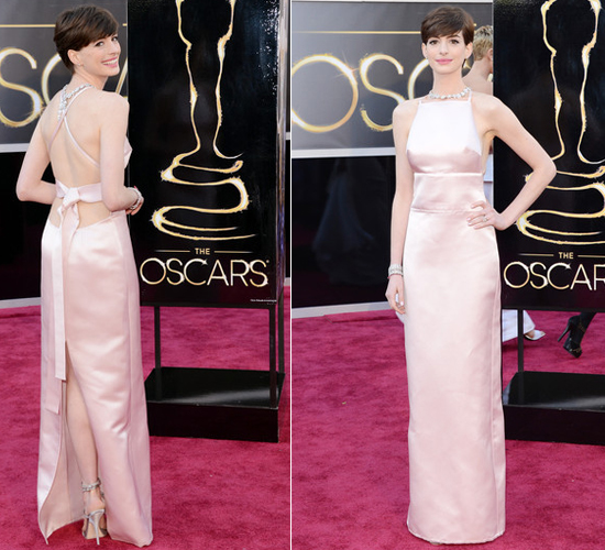 It cames true: Anne Hathaway de Prada (y Armani) gana su Oscar / La moda en  la cultura