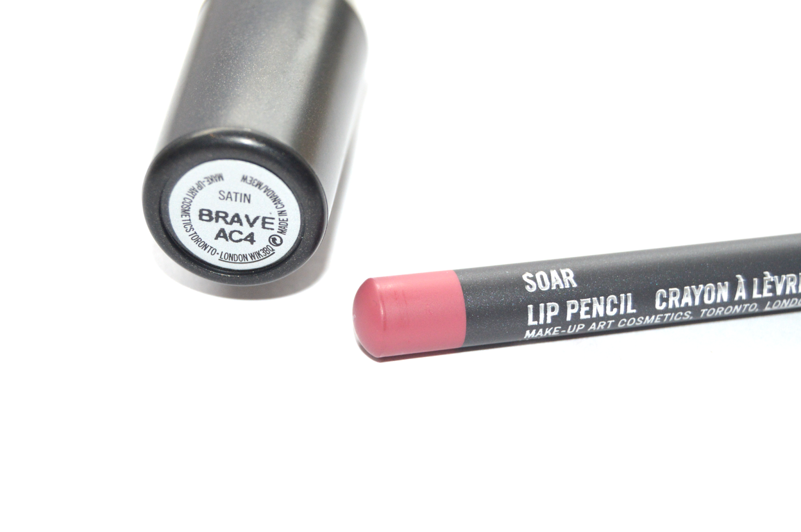 Fifi and the Diamonds MAC Brave Lipstick and Soar Lip Liner
