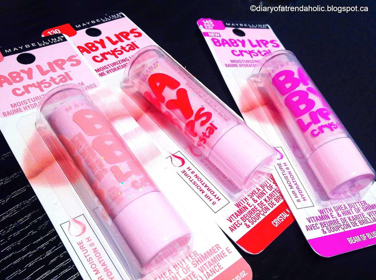 Diary of a Trendaholic Maybelline Baby Lips Crystal Lip Balm Review