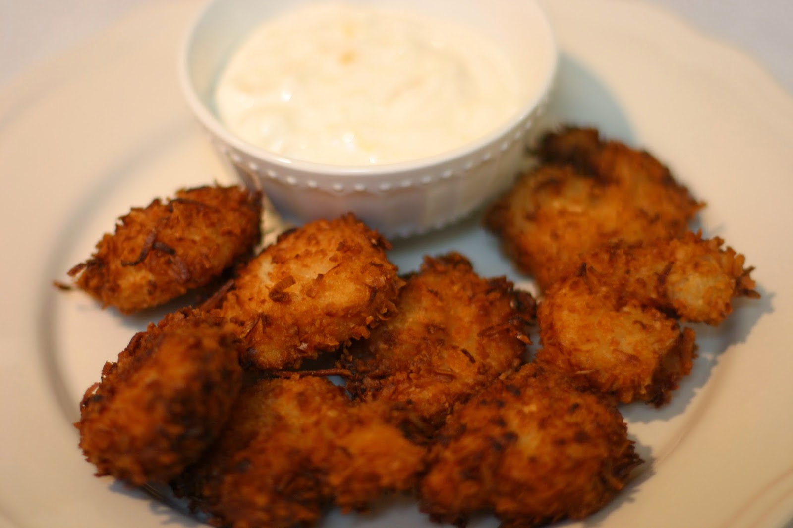 The Joy's of Kitchen Creations Red Lobster Coconut Shrimp with Colada