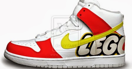 nike sb dunk lego